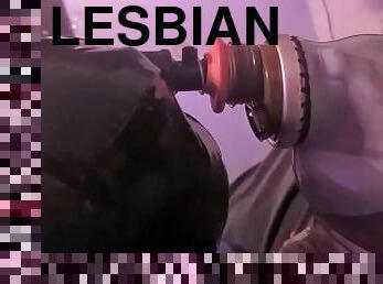 amatööri, lesbo-lesbian, teini, lelu, käsihomma, bdsm, fetissi, lateksi, sidonta, naamio