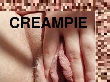 gemuk-fat, besar-huge, vagina-pussy, sayang, remaja, mainan, creampie-ejakulasi-di-dalam-vagina-atau-anus-dan-keluarnya-tetesan-sperma, wanita-gemuk-yang-cantik, sperma, berambut-pirang