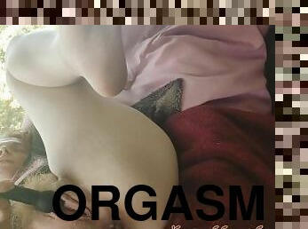 masturbation, orgasme, giclée, amateur, rousse, mignonne, petite, solo