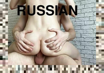 Fucked Russian Bitch And Cum On Her Anus
