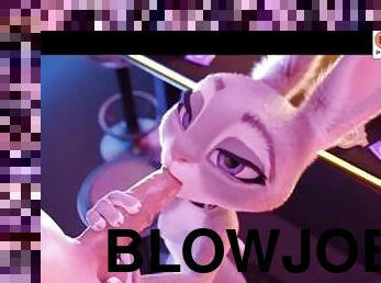 JUDY HOPPS DO A PERFECT BLOWJOB IN HER POLICE CABINET  ZOOTOPIA HENTAI ANIMATION 4K 60FPS