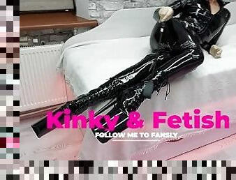 MRSANNETTE -THERAPY FOR YOUR FANTASIES 'MAKE ME BI' FEMDOM. Monster dildo