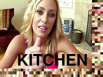 Handjob In Kitchen 5 Min - Nicole Aniston