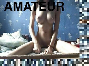 masturbation, fitta-pussy, smal, amatör, tonåring, hemmagjord, fingerknull, vacker-pretty, perfekt, pigg