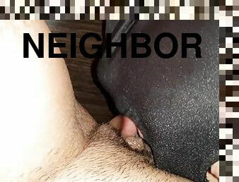 While my neighbor plays console my girlfriend licks my pussy - IkaSmokS