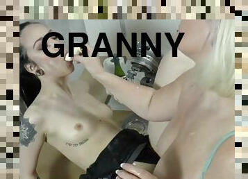 Granny slut fingered