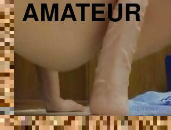 pappa, masturbation, fitta-pussy, amatör, leksak, sprut, vacker, dildo, vacker-pretty, ensam