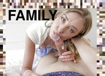 orgasme, fisse-pussy, pikslikkeri, pornostjerne, creampie, synsvinkel, familie, blond, fantasi, lille