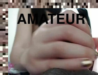 amatir, remaja, mainan, handjob-seks-dengan-tangan-wanita-pada-penis-laki-laki, sudut-pandang, manis, alat-mainan-seks, fetish-benda-yang-dapat-meningkatkan-gairah-sex, seorang-diri, payudara-kecil