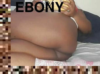 Can't Focus Chubby Ebony Gamer Had to cum