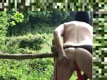 Outdoor masturbation