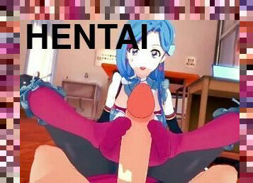 Hentai POV Feet Skye Zaizen aka Aoi Zaizen aka Blue Angel Yu-Gi-Oh! VRAINS