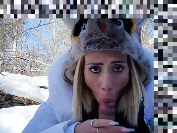 elle se fait sodomiser durant sa sceance de ski