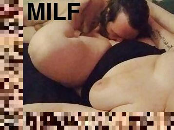 perä, isot-tissit, orgasmi, pillu-pussy, amatööri, milf, kotitekoinen, pari, sormettaminen, tatuointi