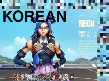 Neon - Valorant ryona - English/ Korean ???/ Español (es) & (latam)