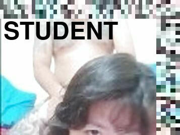 pas, student, amaterski, par, bbw, buckast, filipinke, rijaliti