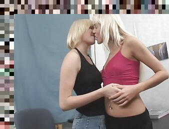 Wankz blond lesbians ass licking