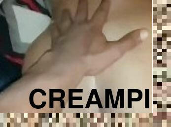 THE NEW CREAMY GODDESS ??????????? (BIGGEST CREAMPIE EVER + 2 CUMSHOTS) Made4EachOther