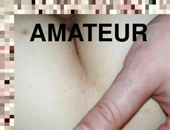 pussy, amatør, tenåring, pov, stram, petite, små-pupper