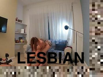 lesbisk, bdsm, italiensk, kveling, elskerinne, dominans, femdom, spanking