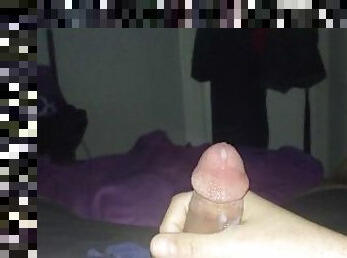 masturbácia, amatérske, domáce, pov, semeno, sólo