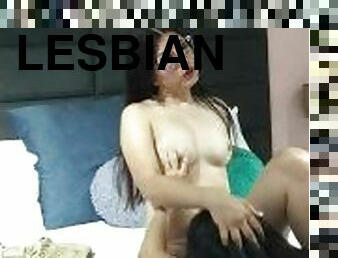 giving lesbian pleasure to the beautiful Latin sister-in-law