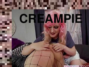 Trans Beauties Try To Switch Bodies With Anal Creampie