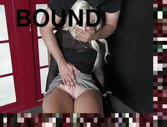 bdsm, bundet, blond, fetish, kvælning, bondage, ydmygelse