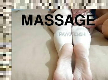 Massage and spread ass