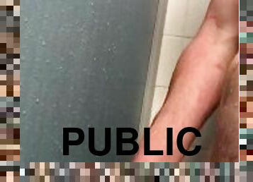 Cum in the public shower with me - JoeJamesX