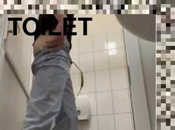 tissende, offentlig, russisk, bøsse, spiller, ung-18, universitet, blond, toilet, fetish