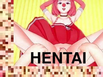 Hentai POV Feet Geiru Toneido Ace Attorney Clown