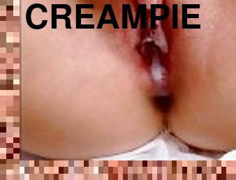 First time creampie. ???????????????????? ????????