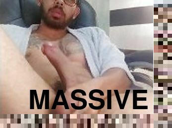 Massive cum before bed