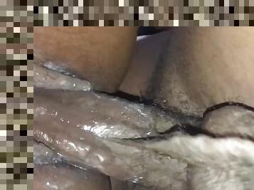 Fucking my Ex her pussy so wet!!!