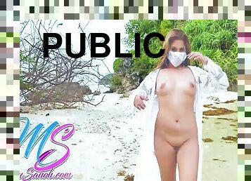 Teaser#4 Miyu Sanoh Getting Fully Naked In Public - Number 1 And Only Filipina Flasher And Nudist - Xxx Pinay Scandal 8 Min