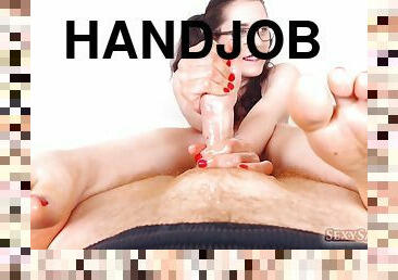 Triple Cum Handjob Sexy Satyrday Show #017