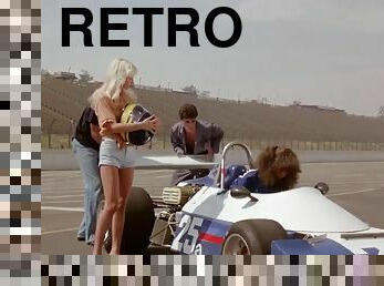 Retro racers and their fan girls in free vintage sex movie