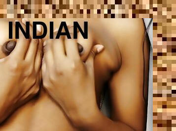 Indian Bhabhi Cheating His Husband In Oyo Hotel Room With Hindi Audio Part 34