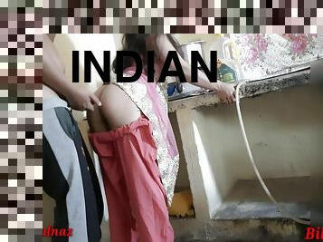 Part.1, Indian Stepsister Cooking In Kitchen And Fucking With Stepbrother