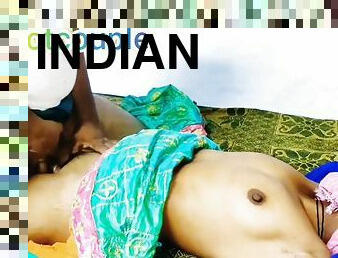 Desi Indian Village Wife Fuking In Green Colour Sari