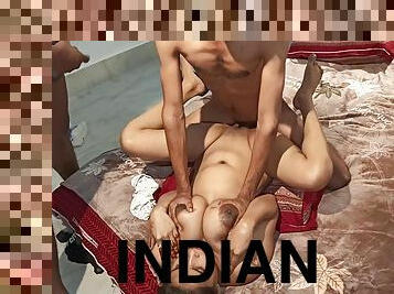 Indian Bengali Sex Sexy – Two Guys Fucking A Hot Girl In A Bikini