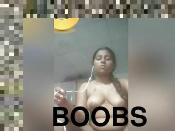 Today Exclusive- Sexy Lankan Girl Showing Her Boobs And Pussy On Video Call Part 4