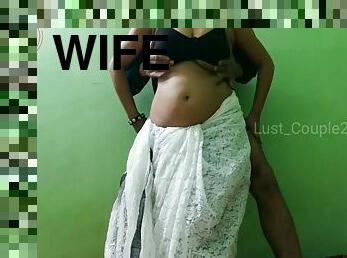 My Sexy Wife In White Saree! (part-1)