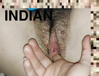 Indian Stepsister’s Pussy - Hairy 18yo Teen