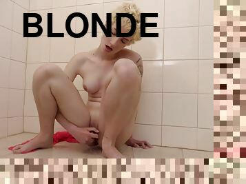 legetøj, blond, solo