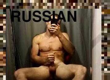 Lick my feet, bitch! Humiliation by a Russian straight guy
