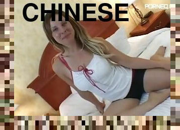 AMWF Stephanie Blaze American Girl Yoga Sex Chinese Old Guy