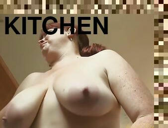 Cinna Page Gets Naked In The Kitchen