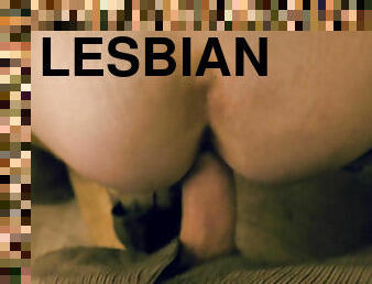 takaapäin, lesbo-lesbian, kolmisin, blondi, luonnollinen, lehmityttö, dominointi, ruskeaverikkö
